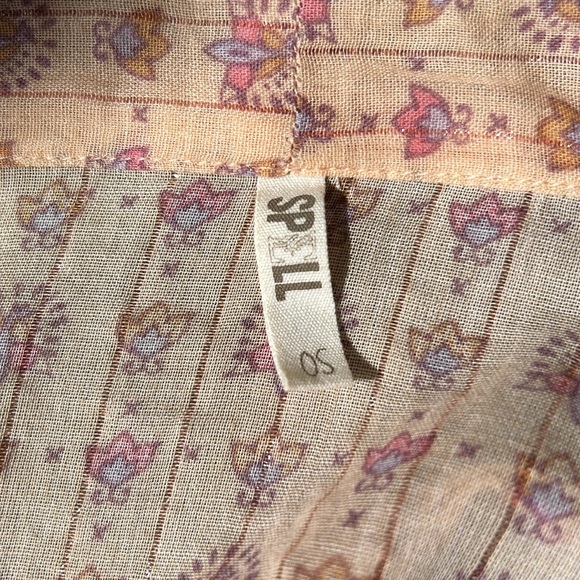 EUC Spell Vintage Desert Rose Short Kimono with tie  one size - Picture 4 of 9